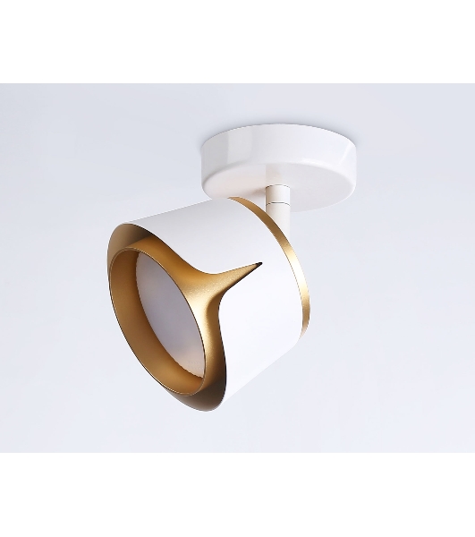 Светильник Ambrella light TN71224 WH/GD белый/золото GX53 D100*147