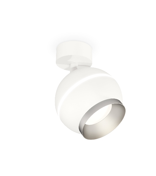 Комплект поворотного светильника Ambrella light XM1101003 SWH/MCH белый песок/хром матовый MR16 GU5.3 LED 3W 4200K (A2202, C1101, N7033)