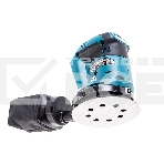 Машинка эксцентриковая MAKITA DBO180Z 18В LiIon ф125мм 7000/9500/11000об/мин ампл.2.8мм 1.7кг, фото7