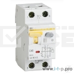 Выключатель автоматический дифференциального тока Iek MAD22-5-050-C-100 АВДТ 32 C50 100мА, фото2