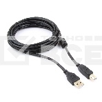 Кабель Gembird CCF-USB2-AMBM-10 USB 2.0 кабель PRO для соед. 3.0м AM/BM позол.конт., фер.кол., пакет, фото 1