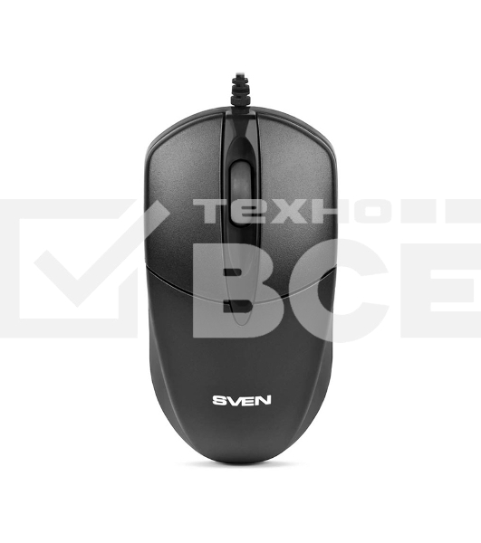 Мышь проводная SVEN RX-112 черный, 800 dpi, USB, кнопки - 3