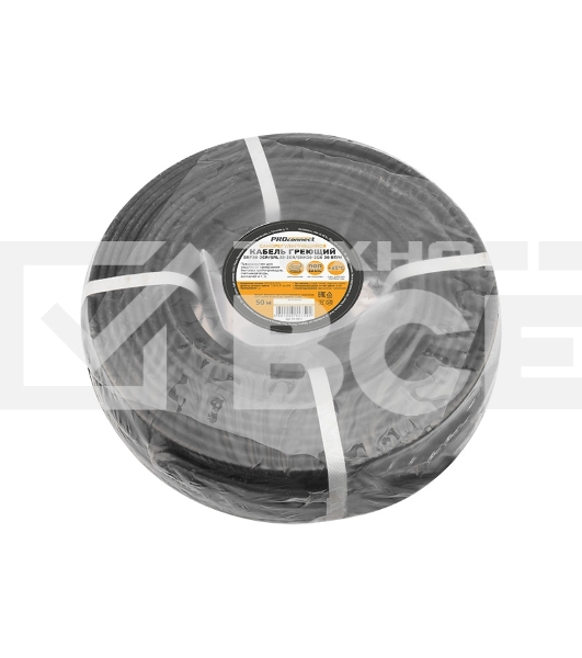 Кабель греющий саморегулирующийся экранированный SRF30-2CR/SRL30-2CR/SNK30-2CR (30 Вт/1 м), 50 м PROconnect
