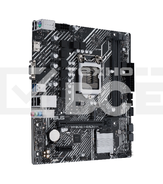 Материнская плата ASUS PRIME H510M-K, LGA 1200, Intel H510, 2xDDR4, 4xSATA, 1xM.2, 1xPCIe 4.0 x16, 1xPCIe x1, 1xHDMI, 1xVGA, 2xUSB-A 3.2 Gen 1, 4xUSB-A 2.0, 1x 1Gb LAN, 3x3.5 мм, 7.1, mATX