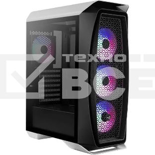 Компьютерный корпус Aerocool / Formula Aero One Frost-G-WT-v1 белый без БП ATX 4x120mm 2x140mm 2xUSB3.0 audio bott PSU