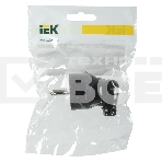Вилка Iek EVP11-16-01-K02 ВПу11-02-Ст разборная угловая с з/к 16А черная, фото3