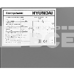 Холодильник Hyundai CO1003 серебристый однокамерный 93л, фото32