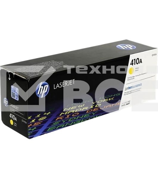 Картридж лазерный HP 410A CF412A желтый для LJ Pro M477fdn/M477fdw/M477fnw/M452dn/M452nw 2300 стр.