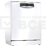 Посудомоечная машина Bosch SMS46NW01B, белая, 60 см, 13 компл., 44 дБ, класс A++, фото 1