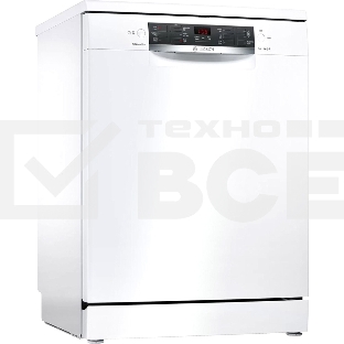 Посудомоечная машина Bosch SMS46NW01B, белая, 60 см, 13 компл., 44 дБ, класс A++