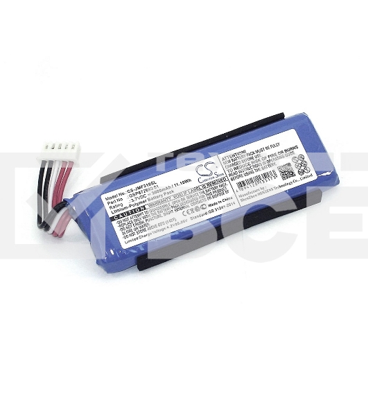 Аккумуляторная батарея CameronSino CS-JMF310SL для JBL Flip 4  3.7V  3000mAh  11.10Wh