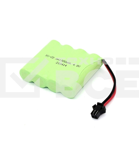 Аккумулятор Ni-Cd 4.8V 1800 mAh AA Flatpack разъем SM