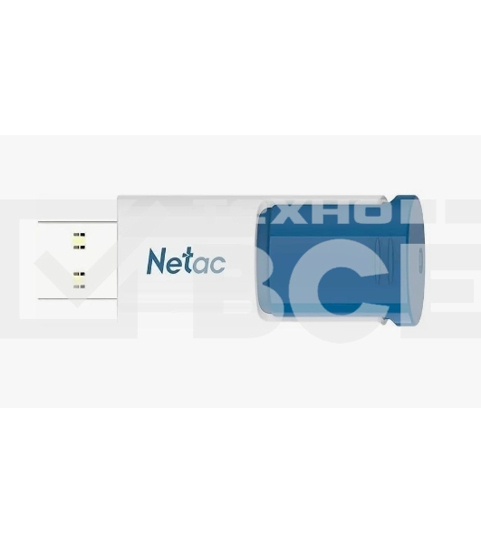 Флеш диск Netac 512Gb U182 NT03U182N-512G-30BL USB3.0 синий/белый