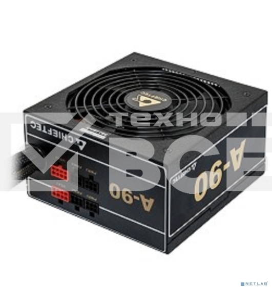Блок питания Chieftec, GDP-750C, 750Вт, 140мм, модульный, черный