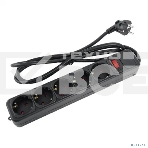 Сетевой фильтр Perfeo 'REAL POWER', 1,8м, 5 розеток, 16А, 3500 Вт, тройная защита, черный., фото4