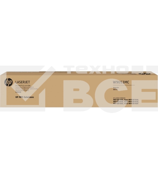 Картридж лазерный HP Magenta Managed LaserJet Toner Cartridge 52000