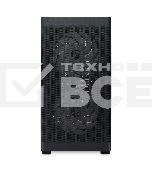 Компьютерный корпус без блока питания HSPD M320, Mesh Mini-tower, черный, slide TG, 0.45 SPCC, 2x140мм ARGb+1x120мм ARGb mATX, mITX 160/340/184мм 2x2.5