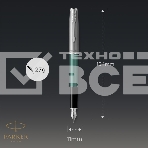 Ручка перьевая Parker Sonnet Essentials SB F545 (CW2169362) LaqGreen CT F сталь нержавеющая подар.кор., фото5