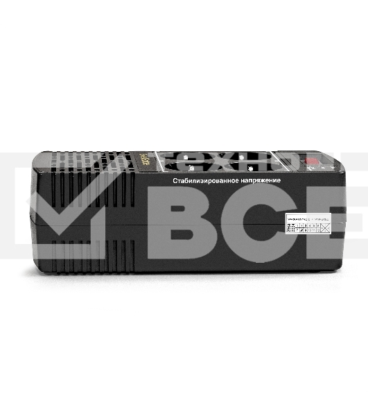 Стабилизатор ExeGate Power AD5000-1000 (1000VA/500W, диапазон 150...280В, 4 евророзетки)
