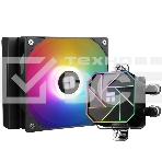Система жидкостного охлаждения Thermaltight Aqua Elite 120 V3 (120mm, Black, ARGB/ Fans: 1x120mm, 66.17CFM, 25.6dBA, 1500RPM/ Pump height 53mm, 23dBA, 3300RPM, Rad thickness 27mm/ S: 1700, 1200, 20XX, 115X, AM5, AM4), фото7