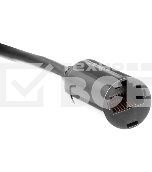 Патч-корд Lanmaster LAN-PCEXT/U5E-3.0-GY UTP RJ-45 мод.-вилка RJ-45 кат.5E 3м серый LSZH (уп.:1шт)