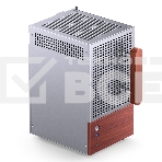 Корпус без блока питания Case JONSBO T6, Desktop SFF, TG, no fan, 1xUSB-A 3.2 + 1xUSB-C 3.2, mITX Silver, фото 1