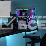 Компьютерный корпус без блока питания Case Raijintek ATREUS BT4, Midi-Tower, TG, 4x120мм ARGB, 2xUSB-A 3.0 + 1xUSB Type-C, E-ATX, ATX, mATX, mITX черный, фото2