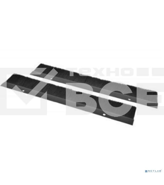 Щеточный ввод для шкафов ЦМО универсальный, высота ворса 75 мм, длина 1м