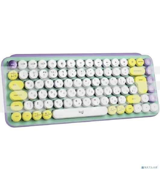 Клавиатура беспроводная Logitech Keyboard POP KEYS DAYDREAM_MINT