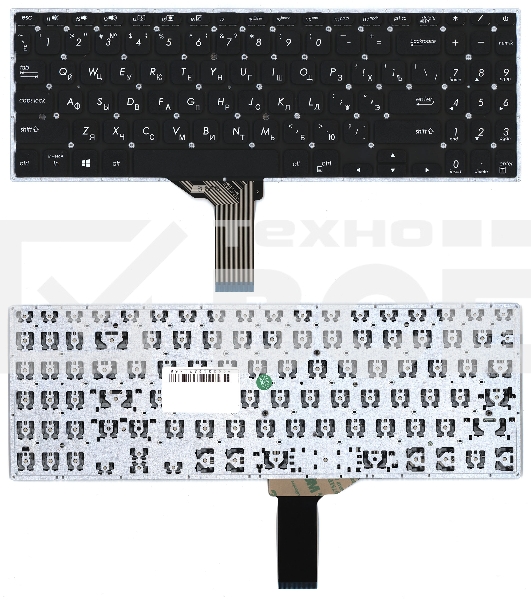 Клавиатура для ноутбука Asus Vivobook S15 X530 черная