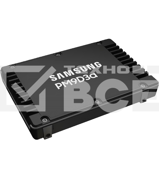 Накопитель SSD Samsung PM9D3a, 15360Gb, U.3(2.5