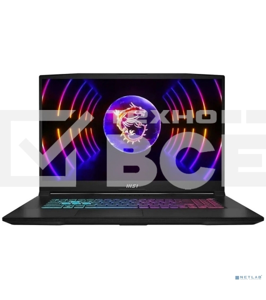 Ноутбук MSI Katana 17 B12UCX-1604XRU Intel Core i5 12450H 2000MHz/17.3