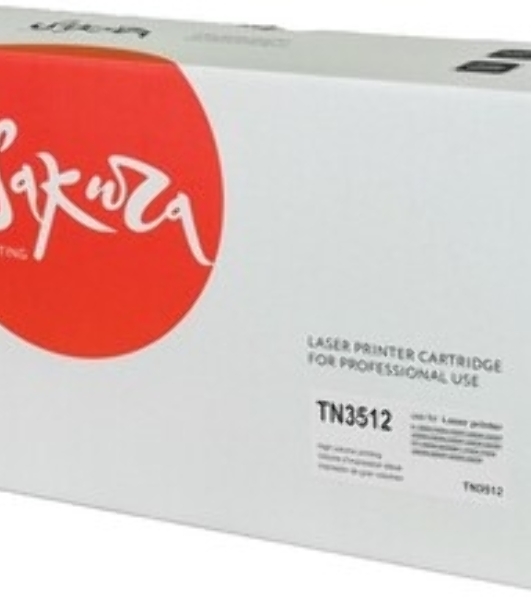 Картридж лазерный Sakura TN3512 для Brother HL-L6250DN, HL-L6300DW, HL-L6300DWT, HL-L6400DW, HL-L6400DWT, DCP-L6600DW, MFC-L6800DW, MFC-L6800DWT, MFC-L6900DW, MFC-L6900DWT, черный, 12 000 к.