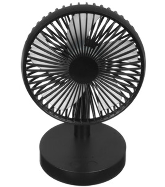 Вентилятор Neoclima RDF-600 черный, настольный, 6 Вт, 3 скорости, 14.4 см