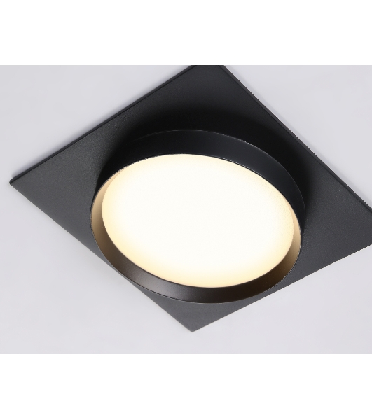 Светильник Ambrella light TN5231 BK черный GX53 110*110*35