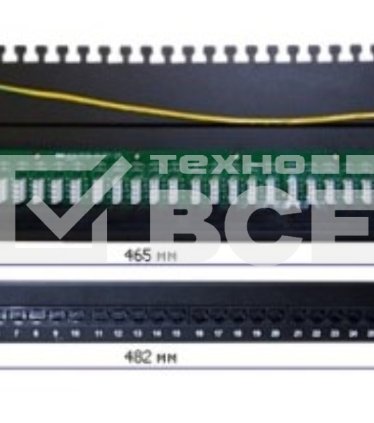Патч-панель Lanmaster TWT-PP25TEL45 19
