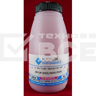 Тонер HP CP2020/2025/CM2320 Magenta, химический (фл.80г.) Katun фас. России