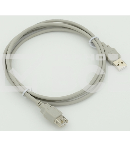Кабель USB 2.0 Am-Af удлинитель 1.8м