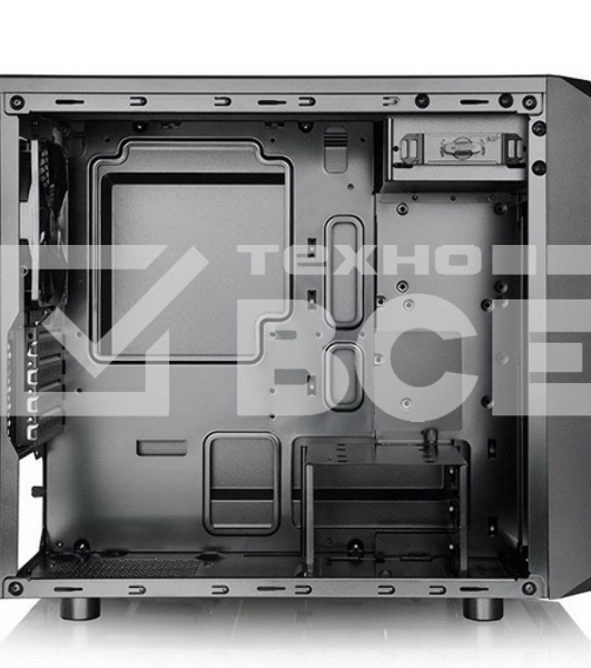 Корпус Thermaltake  Versa H15 черный без БП mATX 4x120mm 1xUSB2.0 1xUSB3.0 audio bott PSU