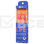 Кабель USB ACD-Life Lightning ~ USB-A TPE, 1м, маджента (ACD-U920-P5M), фото3