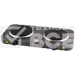 Плита настольная электрическая Homestar HS-1104 1000+1000Вт Ф155+155мм чугун, фото2