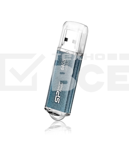 Флеш диск Silicon Power 64Gb Marvel M01 SP064GBUF3M01V1B USB3.0 синий