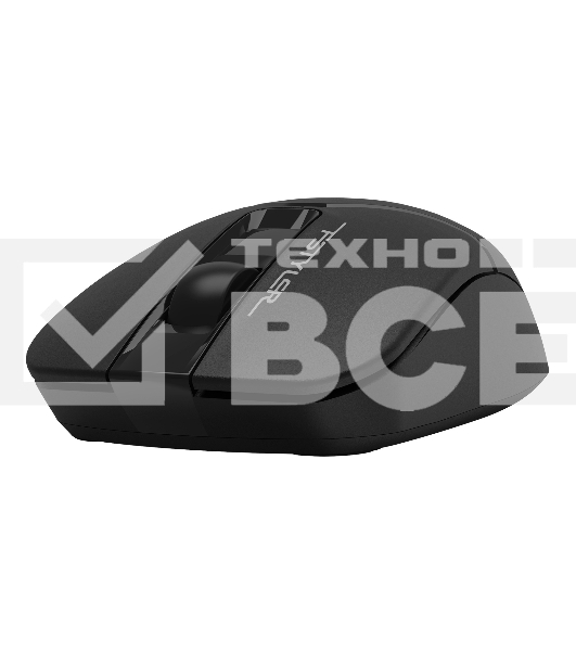 Мышь беспроводная A4Tech Fstyler FG12 черный, 1200 dpi, радиоканал, USB, кнопки - 3