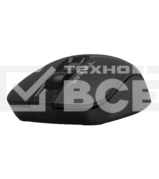 Мышь беспроводная A4Tech Fstyler FG12S черный, 1200 dpi, радиоканал, USB, кнопки - 3