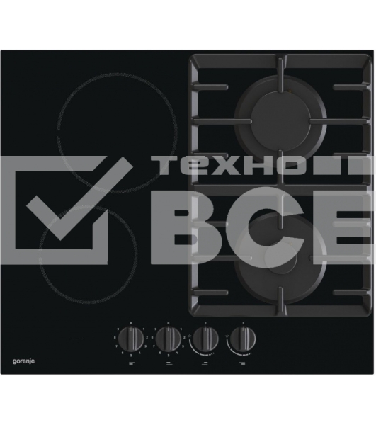 Газовая варочная поверхность Gorenje GCE691BSC черный