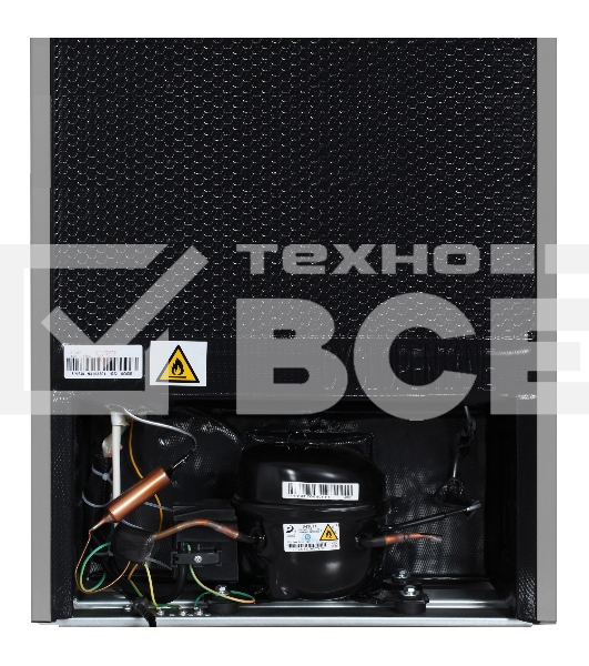 Холодильник Hyundai CO1003 серебристый однокамерный 93л