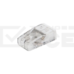 Экспресс-клемма Rexant СМК 2273-202, 2-проводная 0.5-2.5 мм², прозрачная, блистер (20 шт./уп.), фото3