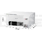 МФУ струйный Epson L3256 (C11CJ67407/C11CJ67414/C11CJ67421/C11CJ67519/C11CJ67504/C11CJ67524/C11CJ67516), A4 цветное, печ. до 10 стр/мин. (ч/б) до 5 стр/мин. (цвет), 1440 x 5760 dpi (печать) 1200x2400dpi (скан.), USB, Wi-Fi, фото20