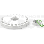Фонарь кемпинговый модель GFL003 24LED 300lm 3xAA белый магнит и карабин LED 1/12/72, фото3