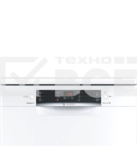 Посудомоечная машина Bosch SMS46NW01B, белая, 60 см, 13 компл., 44 дБ, класс A++